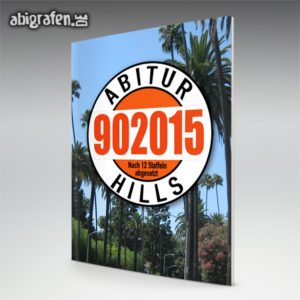 Abi Hills 90 2015 Abi Motto / Abizeitung Cover Entwurf von abigrafen.de®