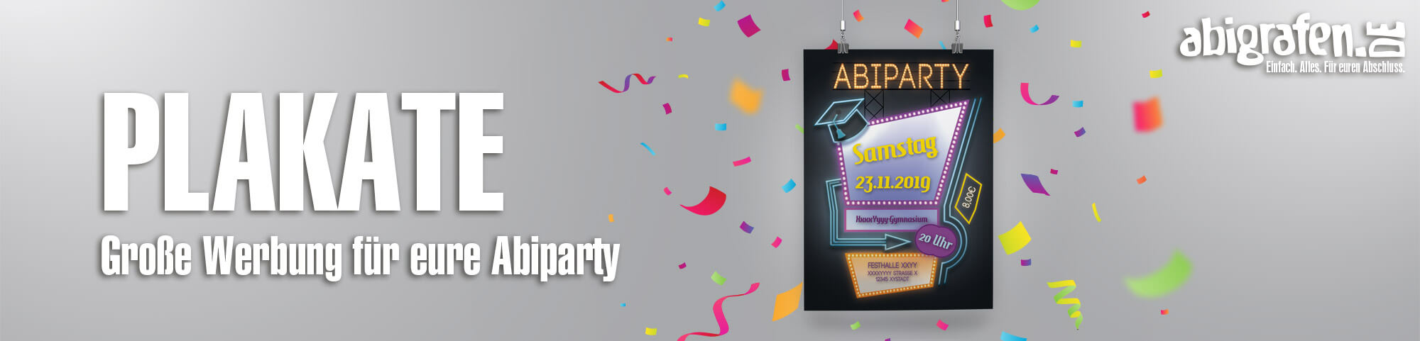 Abiparty Poster Plakate Drucken Abigrafen De Gmbh