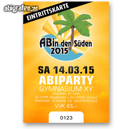 Abishop: Eintrittskarten Abiball oder Abiparty