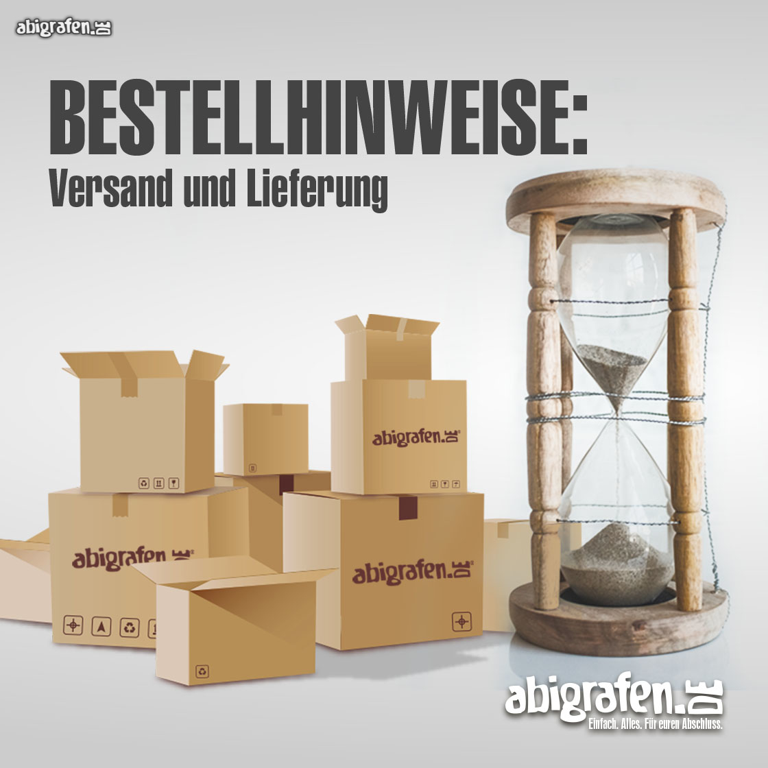 Bestellhinweise Versand Und Lieferung Abigrafende® Gmbh 